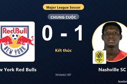 Đ&aacute;nh bại New York Red Bulls, Nashville SC củng cố vững chắc ng&ocirc;i đầu MLS