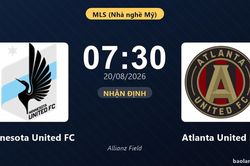 Nhận định Minnesota United FC vs Atlanta United FC: đội hình dự kiến