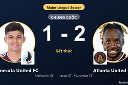 Thua Atlanta United FC 1-2, Minnesota United FC vẫn ch&iacute;nh thức gi&agrave;nh v&eacute; v&agrave;o v&ograve;ng 1/16 MLS