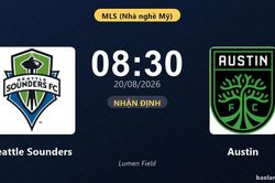 Nhận định Seattle Sounders vs Austin: đội hình dự kiến