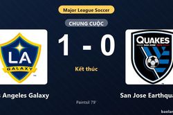 Thống kê trận đấu Los Angeles Galaxy 1-0 San Jose Earthquakes: J. Paintsil tỏa sáng, Los Angeles Galaxy giành trọn 3 điểm