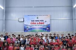 Gần 100 thanh thiếu nhi tranh tài Giải giao hữu Cầu lông năm 2026