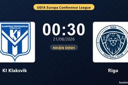 Nhận định KI Klaksvik vs Riga: đội hình dự kiến