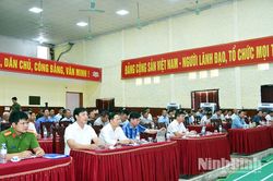 Xã Ninh Cường, Yên Mô: Lắng nghe ý kiến Nhân dân để tháo gỡ khó khăn, vướng mắc ngay từ cơ sở