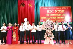 Xã Khánh Trung triển khai nhiệm vụ năm học 2026 - 2027
