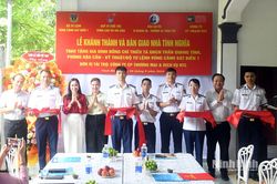 Bộ Tư lệnh Vùng Cảnh sát biển 1 khánh thành và bàn giao nhà tình nghĩa ở xã Gia Viễn