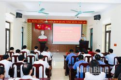 Đảng ủy c&aacute;c cơ quan Đảng tỉnh nghi&ecirc;n cứu, học tập Nghị quyết Hội nghị Trung ương 3, kh&oacute;a XIV