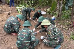 Quy tập được 4 h&agrave;i cốt liệt sĩ tại phường Quảng Trị