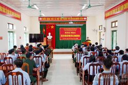 Khai mạc diễn tập chiến đấu ph&ograve;ng thủ x&atilde; Lệ Ninh năm 2026
