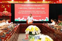 Siết chặt quản lý khoáng sản vùng dọc sông Đà