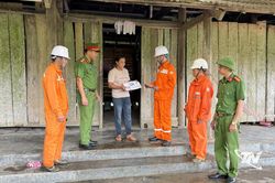 Giữ an toàn hành lang lưới điện vùng cao