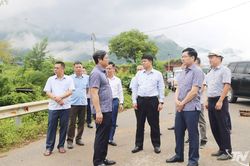 Kh&ocirc;ng để thiếu vật liệu thi c&ocirc;ng tuyến đường Bắc Kạn - hồ Ba Bể kết nối Na Hang, Tuy&ecirc;n Quang