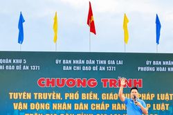 Tuy&ecirc;n truyền phổ biến, gi&aacute;o dục ph&aacute;p luật tại Gia Lai
