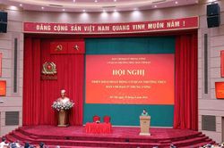 Bộ C&ocirc;ng an nhận b&agrave;n giao nhiệm vụ Thường trực Ban Chỉ đạo 57 từ Văn ph&ograve;ng TW Đảng
