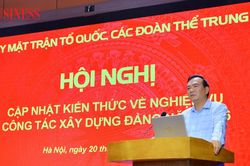 Cập nhật kiến thức, nâng cao năng lực tham mưu xây dựng Đảng