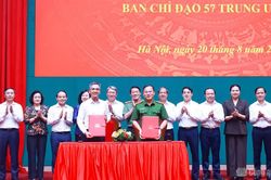 Bộ Công an tiếp nhận Cơ quan Thường trực Ban Chỉ đạo 57 Trung ương