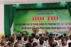Nâng cao hiểu biết pháp luật, tiếp thêm động lực cải tạo cho phạm nhân