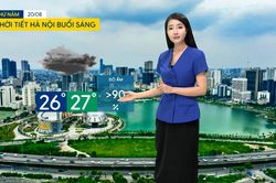 Dự báo thời tiết sáng | 20/08/2026