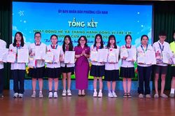 Phường Cửa Nam tổng kết Tháng hành động vì trẻ em