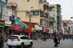 H&agrave; Nội hạn chế taxi tr&ecirc;n phố Kh&acirc;m Thi&ecirc;n v&agrave;o giờ cao điểm