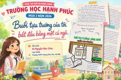 Buổi tựu trường đáng nhớ