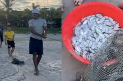 Xem khách Tây kéo lưới, dân mạng đùa 'đến Việt Nam là thạo nông lâm ngư nghiệp'