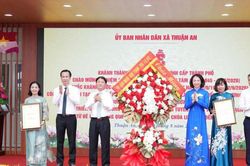 Phó Chủ tịch UBND thành phố Hà Nội Vũ Thu Hà: Khai thác hiệu quả các công trình trường học mới, nâng cao chất lượng dạy và học