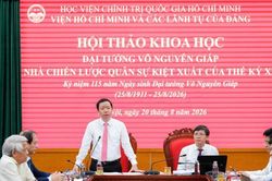 Đại tướng Võ Nguyên Giáp - Nhà chiến lược quân sự kiệt xuất của thế kỷ XX