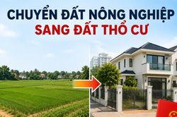 Đặc biệt lưu ý 2 loại giấy tờ cần có, khi chuyển đất nông nghiệp sang đất thổ cư năm 2026