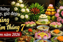 Những ngày, giờ đẹp cúng Rằm tháng 7 sớm năm 2026 phù hợp với từng con giáp