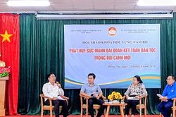 Phát huy sức mạnh đại đoàn kết toàn dân tộc trong bối cảnh mới
