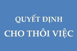 Hướng dẫn thủ tục th&ocirc;i việc đối với c&ocirc;ng chức