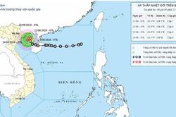 Áp thấp nhiệt đới sắp mạnh lên thành bão gây mưa lớn tại Bắc Bộ và Bắc Trung Bộ