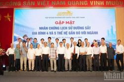 Gặp gỡ, tri ân những chứng nhân lịch sử ngành đường sắt