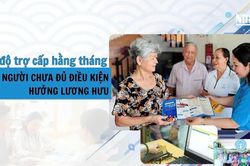 Thủ tục nhận trợ cấp hằng tháng cho lao động chưa đủ điều kiện hưởng lương hưu và chưa đủ tuổi hưởng trợ cấp hưu trí xã hội