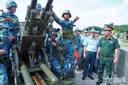 Bộ Quốc phòng kiểm tra công tác sẵn sàng chiến đấu tại Sư đoàn 367