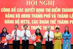 Thành lập thí điểm 2 đảng bộ trực thuộc Thành ủy Cần Thơ