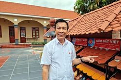 AHLĐ Nguyễn Quang Mâu đưa đất sét Việt vươn tầm thế giới