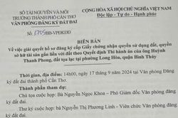 Diễn biến vụ '1 khu đất, 2 bản án, 3 đương sự': Liên ngành TP Cần Thơ họp bàn hướng giải quyết