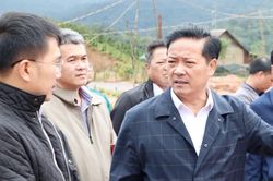 Sạt lở tiếp tục uy hiếp khu tái định cư, lãnh đạo tỉnh Lâm Đồng yêu cầu xử lý gấp