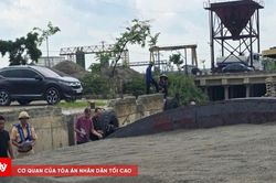 Phát hiện vụ vận chuyển hơn 700m3 cát đen không có hóa đơn