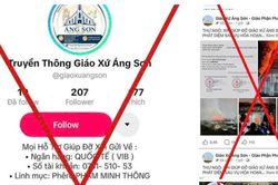 Giáo xứ Áng Sơn cảnh báo các trang giả mạo kêu gọi ủng hộ