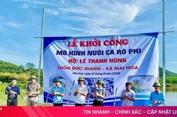 Hướng đi mới từ chuỗi liên kết nuôi trồng thủy sản tại xã Mai Hoa