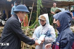 Quảng Ngãi: 28 hộ dân ở Măng Ri có nguy cơ bị ảnh hưởng do sạt lở