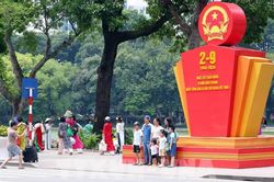 Hà Nội chỉnh trang hệ thống kết cấu hạ tầng giao thông dịp lễ 2/9