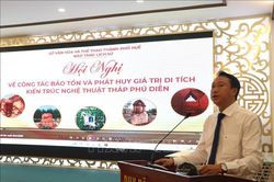 Bảo tồn, phát huy giá trị di tích Tháp Phú Diên trước tác động của biến đổi khí hậu