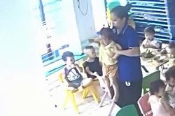 Xác minh vụ trẻ 2 tuổi bị cô giáo đưa vào 'góc khuất' camera để đánh