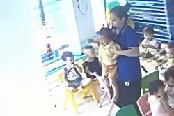 Xác minh vụ trẻ 2 tuổi bị cô giáo đưa vào 'góc khuất' camera để đánh