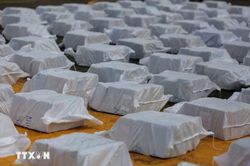 Syria thu giữ gần 200.000 viên ma túy Captagon