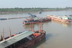 Hưng Yên: Nhiều tồn tại trong khai thác mỏ cát TH12 của Công ty TNHH xây dựng Nam Trung Hải